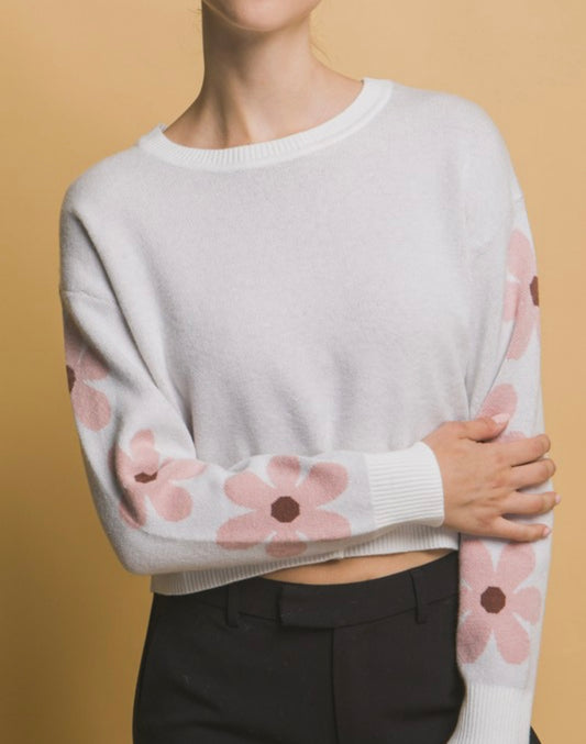 Rosy Sweater Top