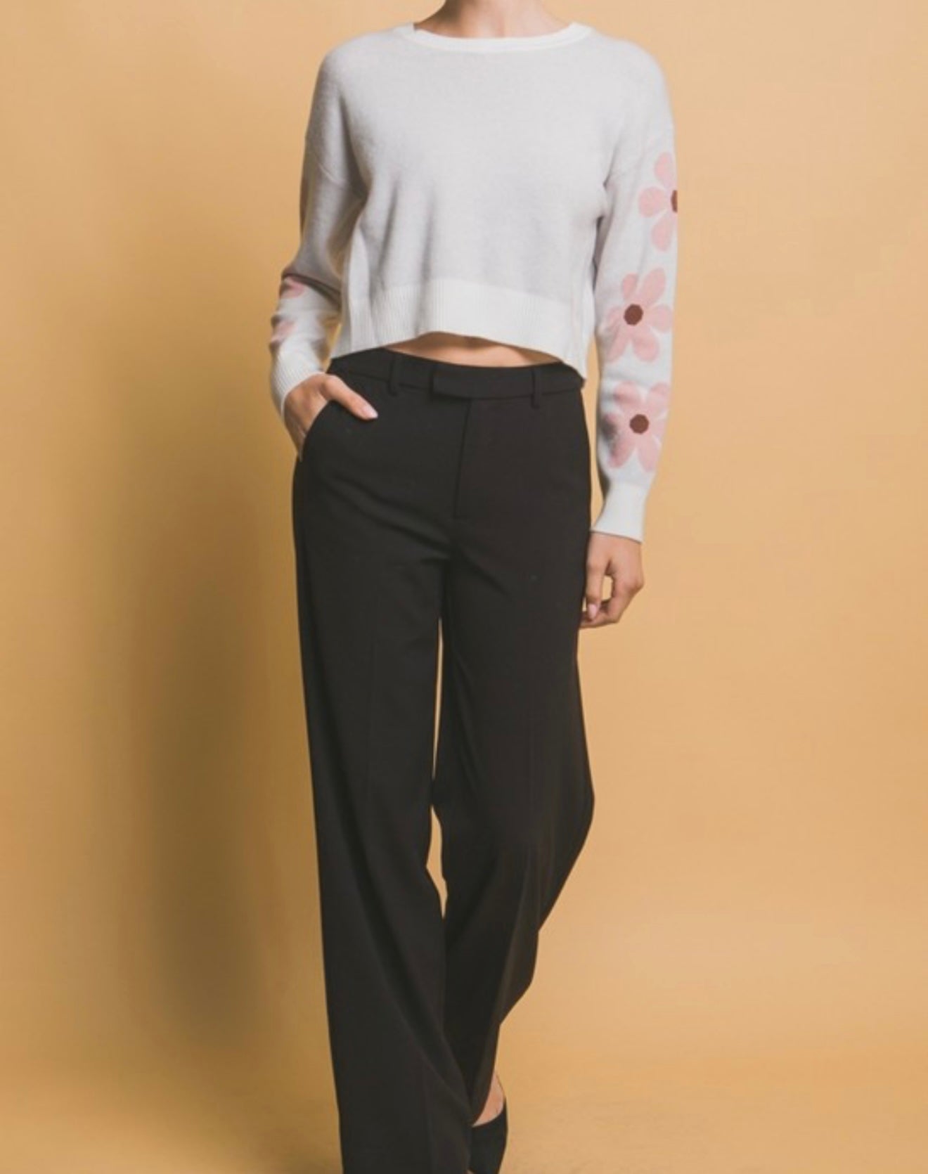 Rosy Sweater Top