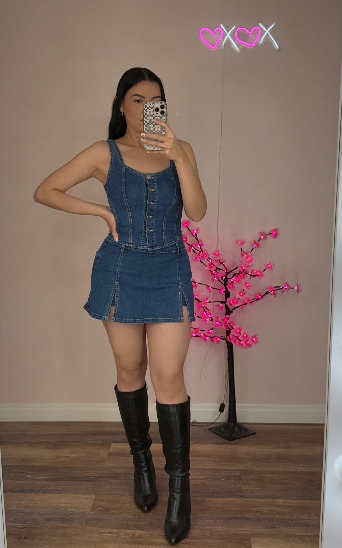 Grace Top blue