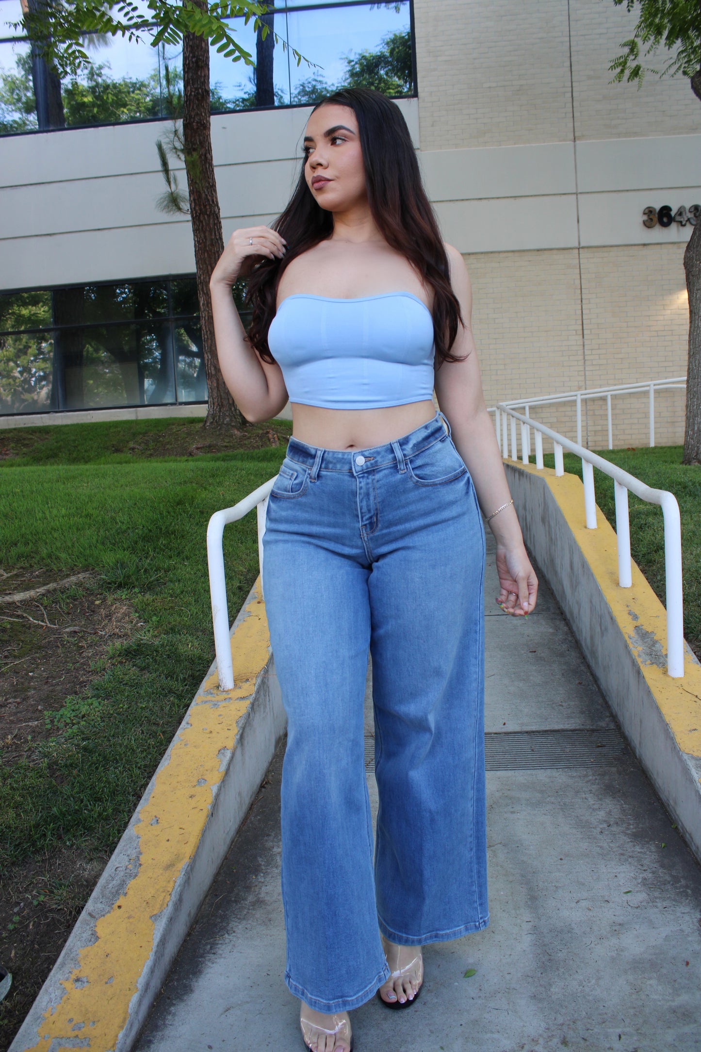 Blue Flares Jean